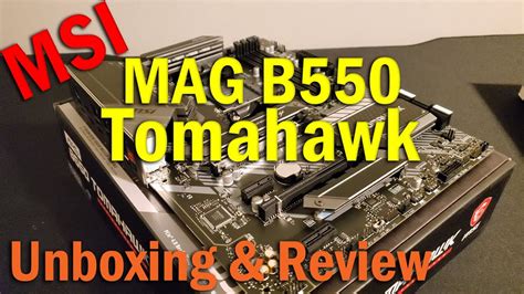 Msi Mag B Tomahawk User Manual