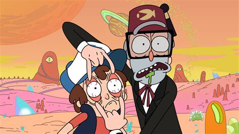 Rick And Morty Fan Art Grunkle Rick Morty Pines By Strannichel On
