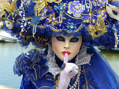 Fotoğraf çiçek karnaval mavi Giyim festival Maskeler kostüm