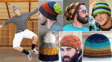 Most Stylish And Trendy Crochet Men Beanies Slouch And Toboggans