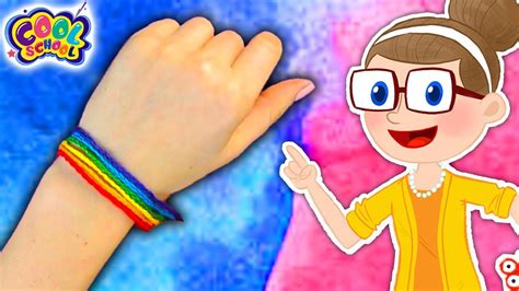 Diy Best Friend Rainbow Friendship Bracelets Craft 🌈 Crafty Carol