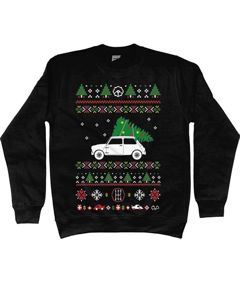 Mini Cooper Christmas Jumpers Buy Car Christmas Jumpers Rear View