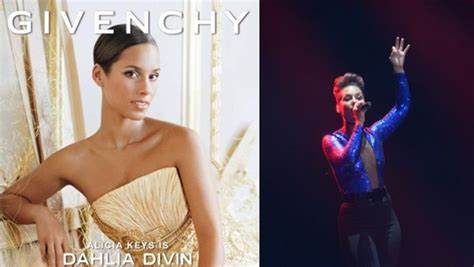 Givenchy Alicia Keys égérie De Dahlia Divin Lindependantfr