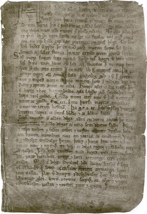 Poetic Edda Is A Single Medieval Manuscript Known As The Codex Regius