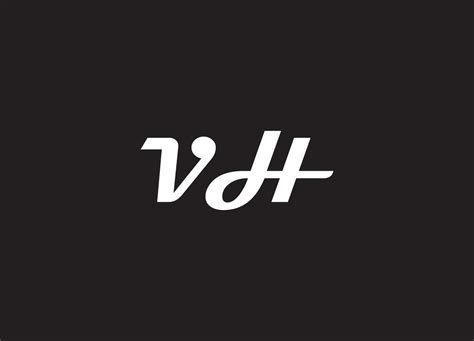 Abstract Letter Vh Monogram Logo Design 20645779 Vector Art At Vecteezy