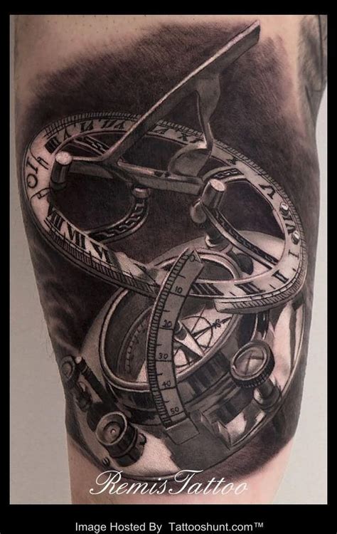 Compass Watch Tattoo Design Photo 2 Kiwi Ink