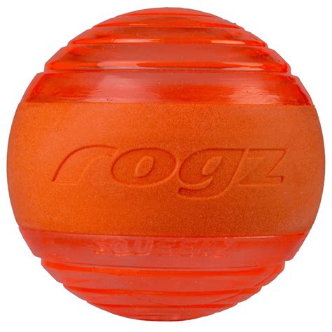 Rogz Squeekz Ball Dog Toy Pet Direct