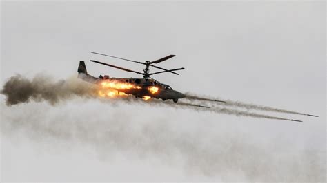 Russian Attack Helicopters Are Now Wildly Lobbing Rockets Over Ukraine