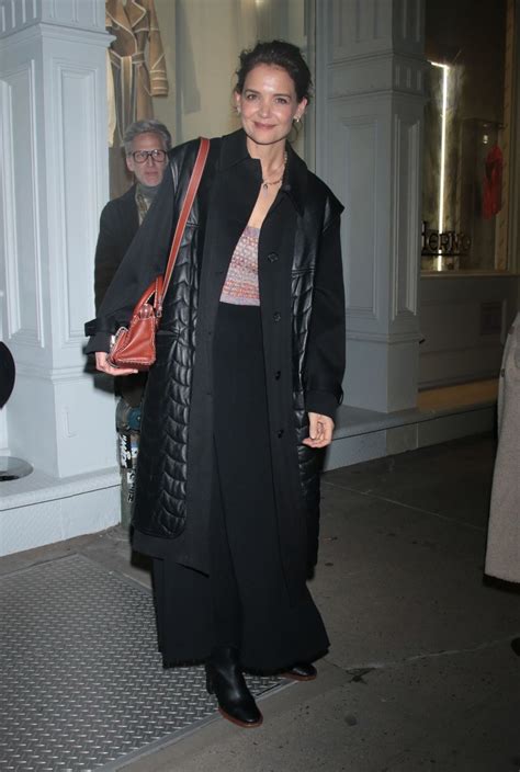 Katie Holmes Night Out In New York 02102022 Hawtcelebs