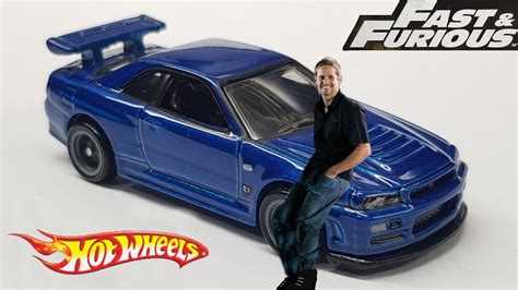 Fast And Furious Nissan Skyline Gt R R Hot Wheels Review Youtube