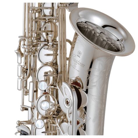 yamaha yas82zs custom z saxophone alto professionnel argenté gear4music
