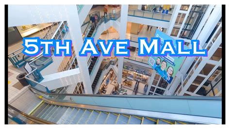 Fifth Avenue Mall In Downtown Anchorage Anchorage Alaska Youtube