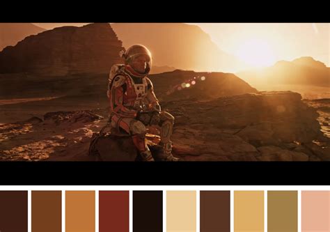 25 Beautiful Color Palettes From Famous Movie Scenes Airows