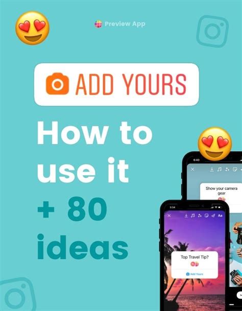 Add Yours Instagram Story Sticker How To Use Get It Creative Ideas