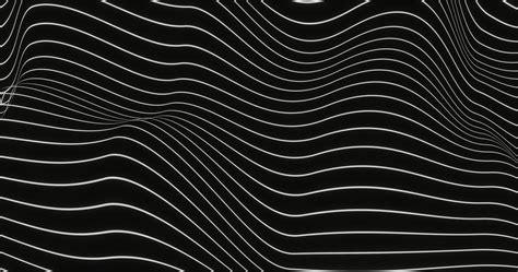 Abstract Background Design Using Wavy Line Pattern In White Color