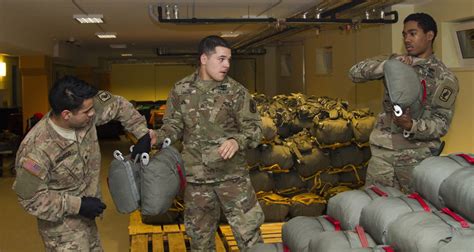 Parachute Riggers Establish Readiness One Parachute At A Time Article The United States Army