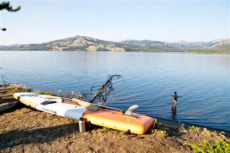 Stand Up Paddle Boarding Yellowstone Lake Flylords Mag