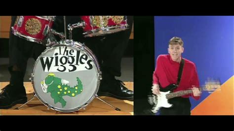 The Wiggles The Monkey Dance Isolated Bass And Drums Youtube