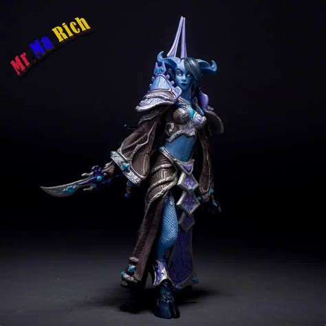 hit wow online game series 3 draenei mage figure figurine doll new pvc toy magic collection 22cm
