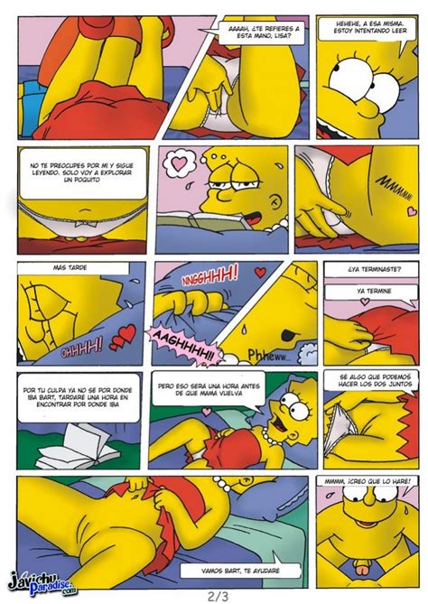 Lisa Simpson Y Bart Hacen El Amor ComicsPornoW