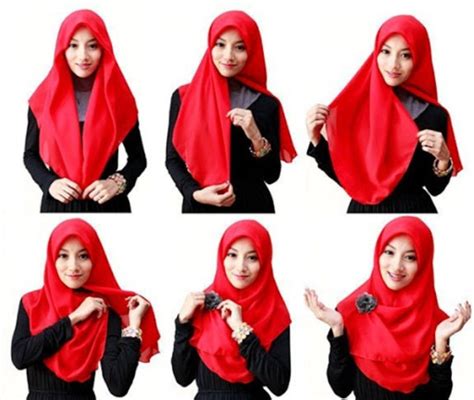 Cara Memakai Hijab Segi Empat Yang Simple Dan Singkat Rancah Post