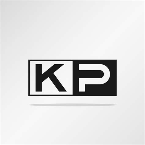 Initial Letter Kp Logo Template P Logo Design Logo Design Template