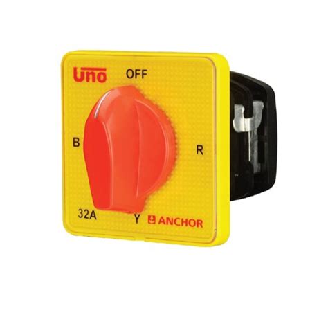 Anchor 32 A Phase Selector Uno Rotary Switch At Rs 610unit Rotary