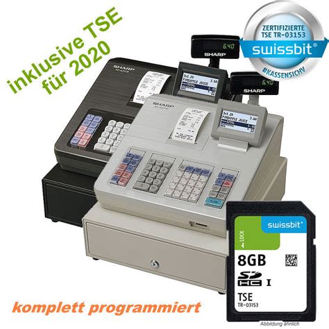 Sharp Registrierkasse Xe A207 Inklusive Programmierung Sharp Kassensystem Tse Lizenz 3 Jahre