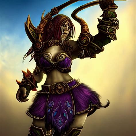 world of warcraft druid female tauren arthub ai