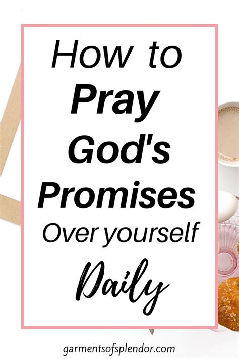 Praying Gods Promises With Power With Free Printable Gods