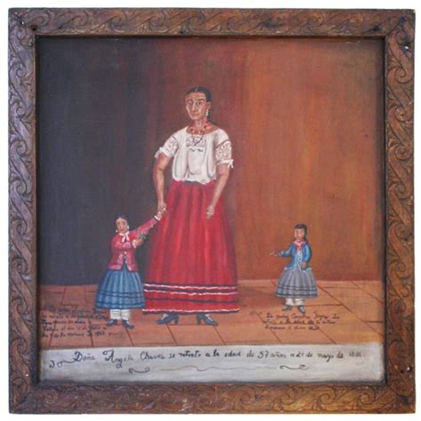19th Century Latin American Folk Art Painting For Sale At 1stdibs
