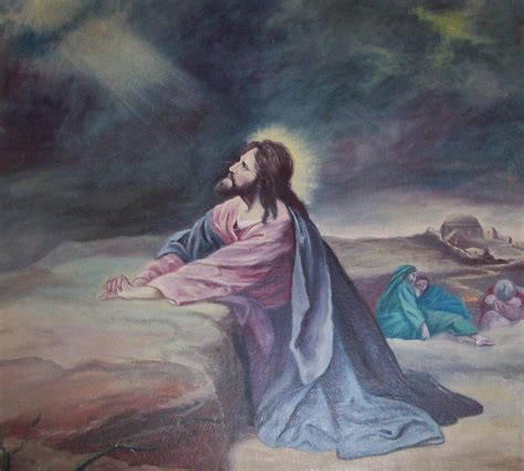 File Painting Of Christ In Gethsemane  Wikimedia Commons