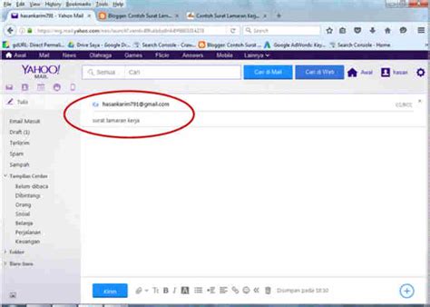 Jika sudah terganti maka anda telah berhasil mengganti email facebook anda. Contoh Cara Kirim Surat lamaran kerja Via Email Yahoo ...