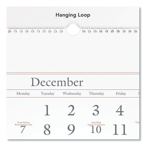 Three Month Reference Wall Calendar 12 X 27 White Sheets 15 Month