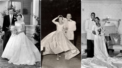 35 Vintage Photos Show 50s Wedding Styles ~ Vintage Everyday