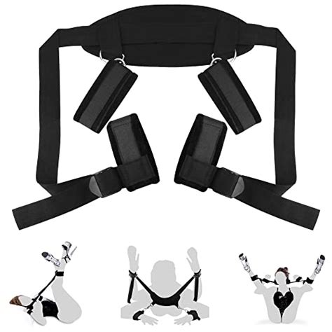 Bdsms Bed Restraints Kit Sex Toys Wrist Leg Restraint Straps Hand And Ankle Cuffs Adults Bed Sex