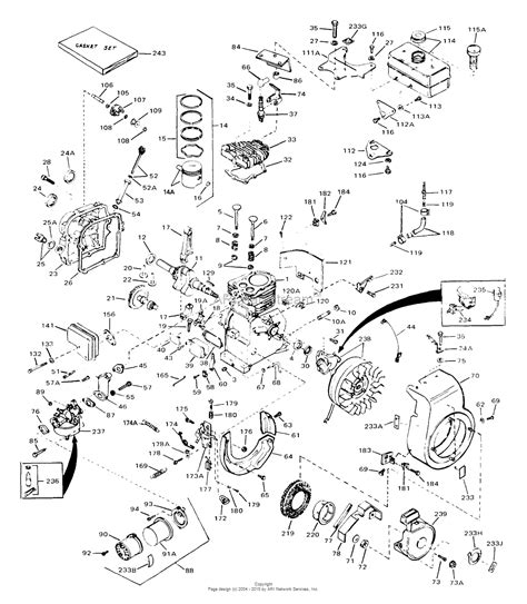 Tecumseh Hs40 55356c Parts Diagram For Engine Parts List 1
