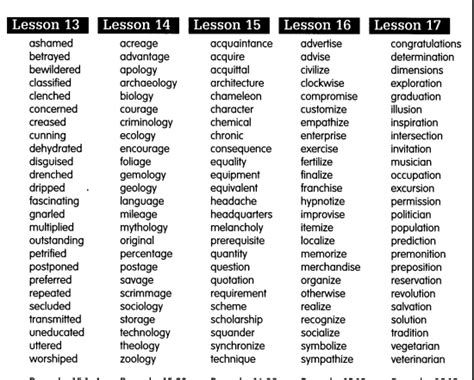 Sixth Grade Sight Words List Educationmaterial
