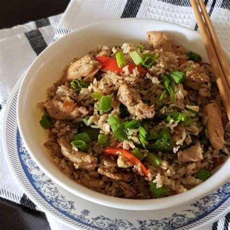 Chicken Fried Rice How To Make Chicken Fried Rice Plate To Palate