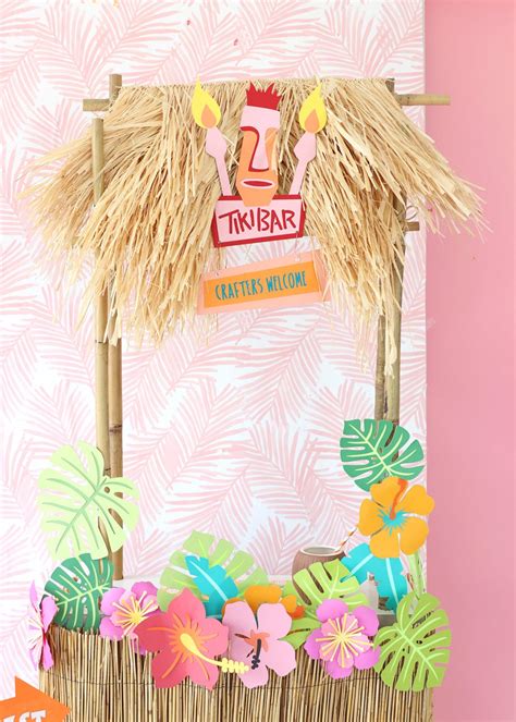 You could have a neat little waterfall put into your bar, or maybe even a small water pond. Easy DIY Tiki Bar | Damask Love