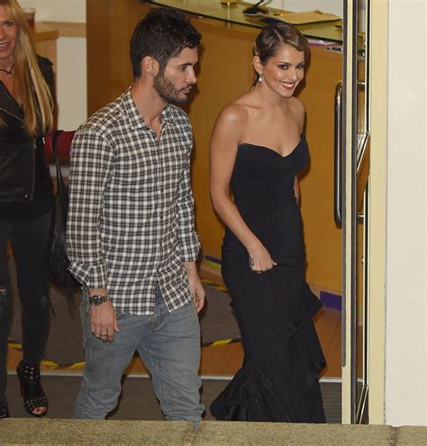 Cheryl And Husband Jean Bernard Fernandez Versini Leave The X Factor