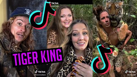 Joe Exotic And Carole Baskin Tik Toks New Tiger King Tik Toks Youtube