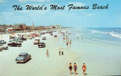Vintage Travel Postcards Daytona Beach Florida