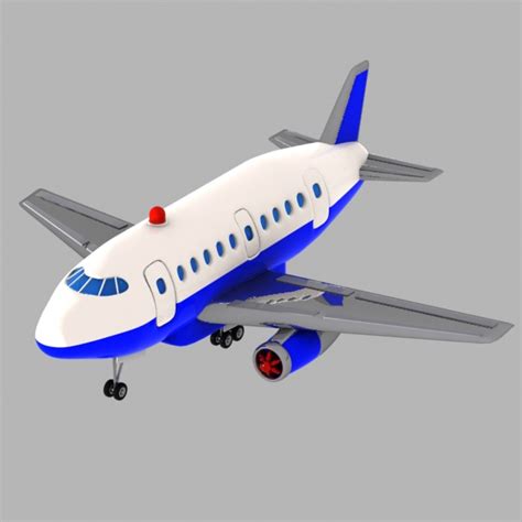 Aircraft Commercial Free 3d Models Obj Obj Download Free3d