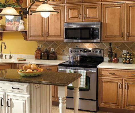 But this idea can be a little limiting. Traditional Kitchen Cabinets with Island - Diamond Cabinetry