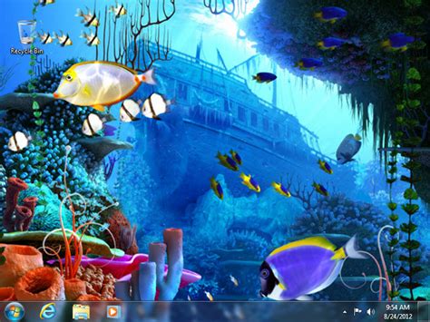 Fish 3d Screensavers Coral Reef