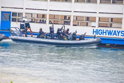 Ghana Navy Unveils First Indigenously Trained Eight Member Special Boat