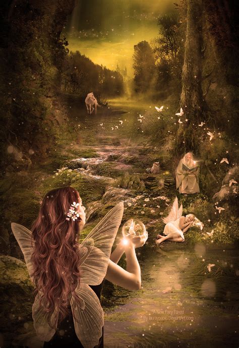 A New Fairy Forest By Lauraypablo On Deviantart