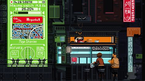 Among Thorns Pixel Art Games Pixel Art Cyberpunk City