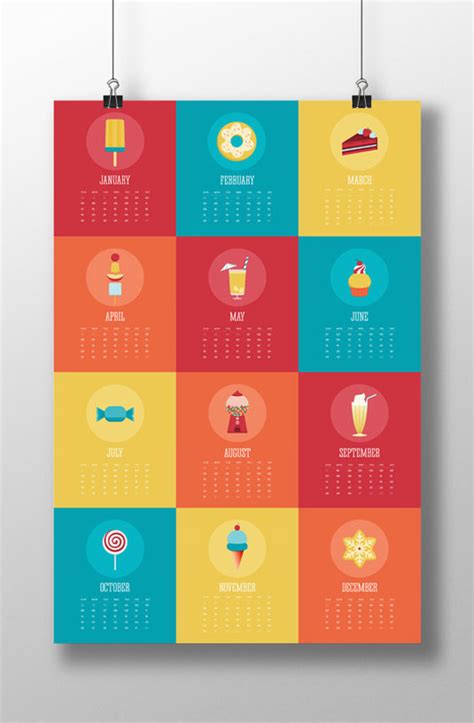 25 Amazing Calendar Designs For 2014 Creative Bloq